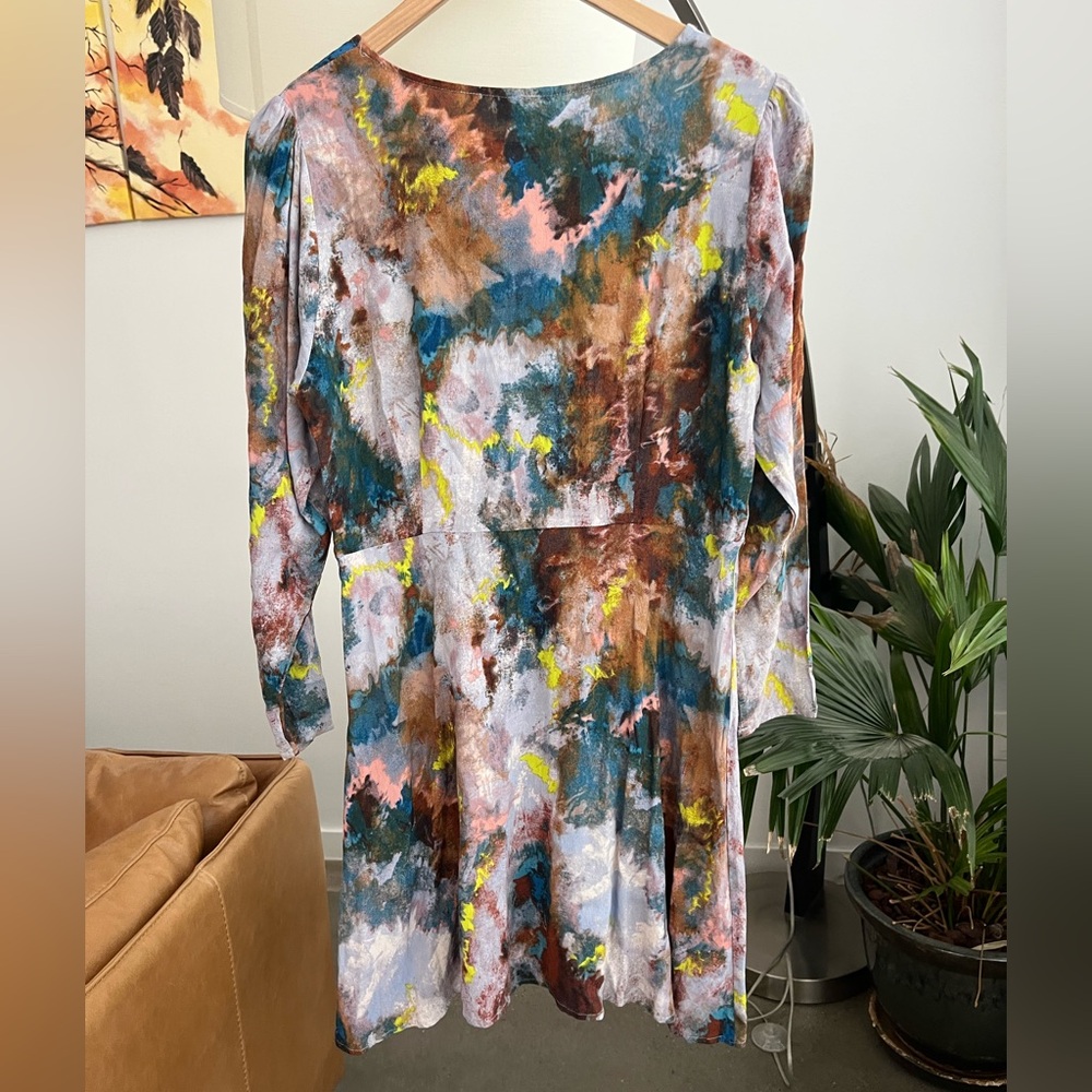 ICHI Biron Long Sleeve Dress - Picture 3 of 4
